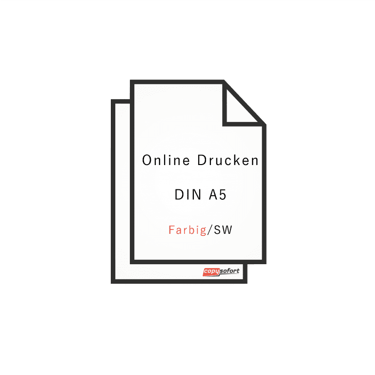 DIN A5 online ausdrucken | Copyshop Karlsruhe