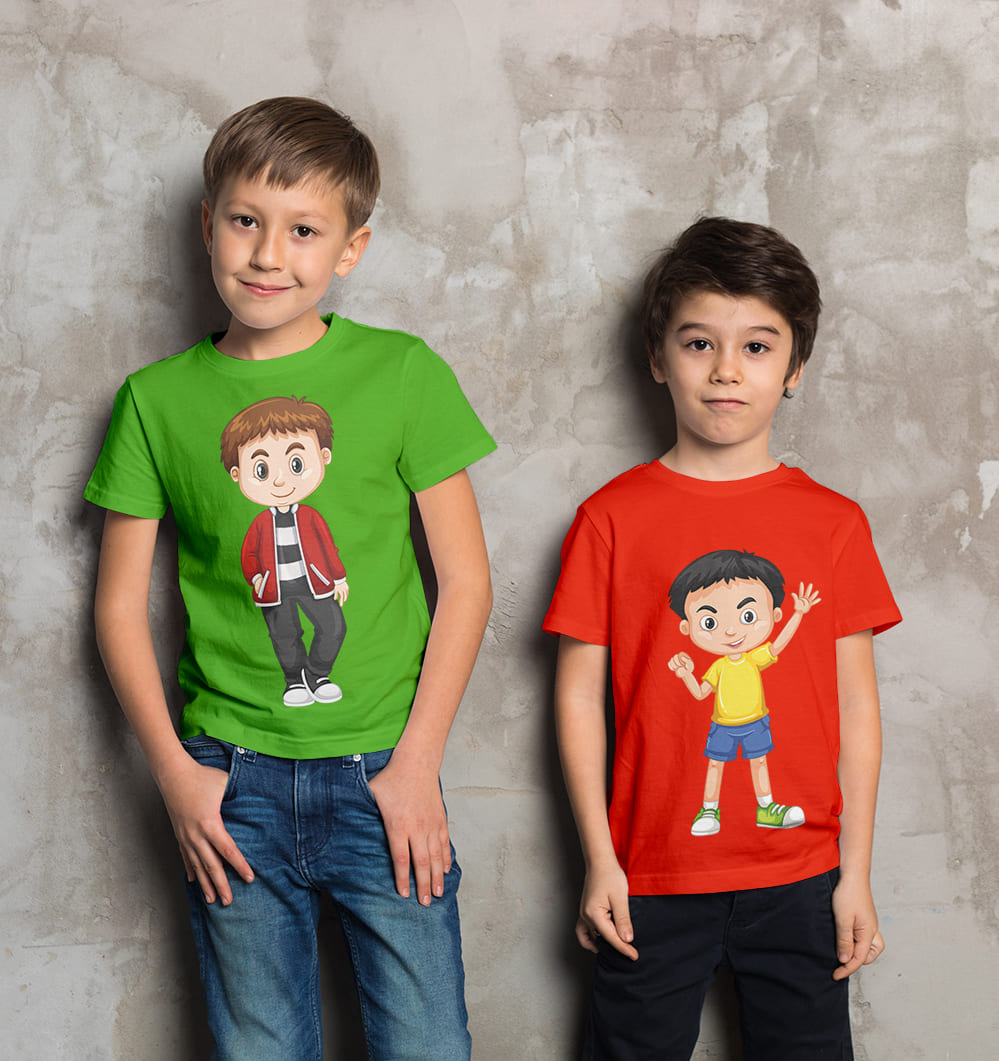 Kinder T-Shirt bedrucken