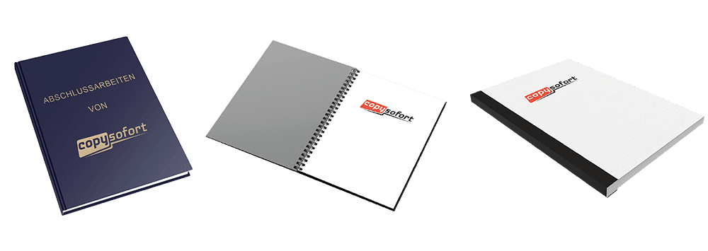 Abschlussarbeiten drucken und binden Copyshop Abschlussarbeit drucken